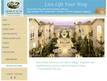 Tablet Screenshot of carlsbadbythesea.org